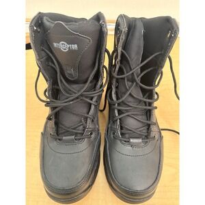 Interceptor Mens Black Tactical Work Boots Leather ASTM F2413-18 Size 7.5
